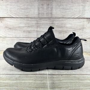 Skechers Womens Size 11 Air Cooled Memory Foam Slip On Shoes Sneakers 12624 Blk